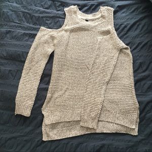 Cold Shoulder Sweater